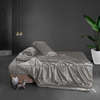 Ropa de cama de seda pura: sábanas de seda y funda de almohada de seda