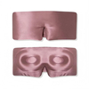 Máscara para dormir de seda contorneada 3D con tazas de ojos