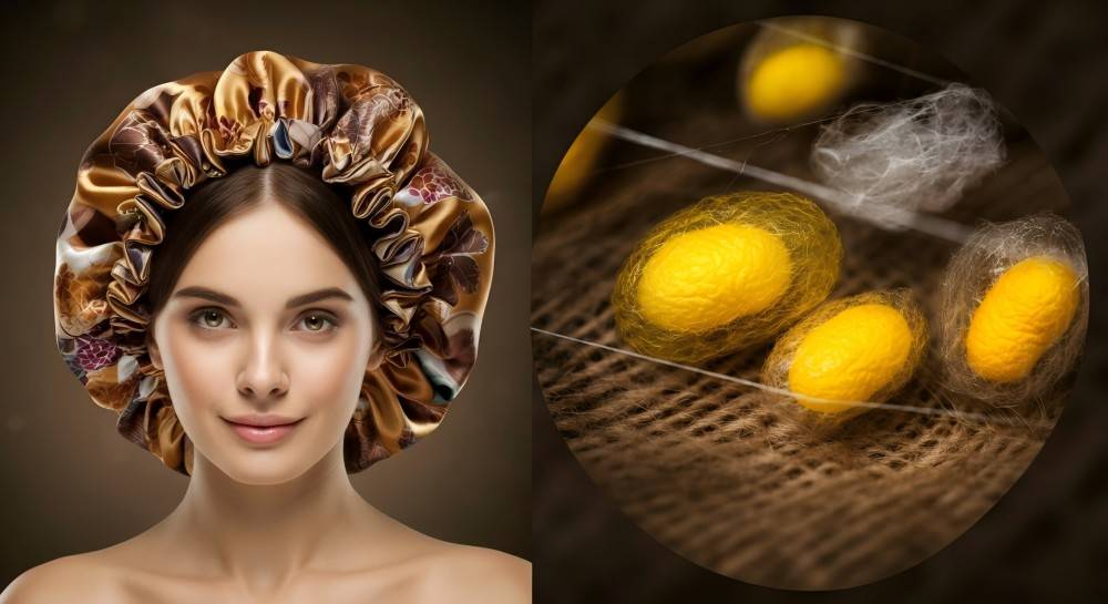 Envoltura para el cabello de seda