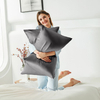 Funda de almohada de seda para el acné: almohada antiacné, fundas de almohada para el acné