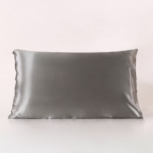 Funda de almohada de tela de seda de morera premium personalizada y al por mayor de 25 mm 