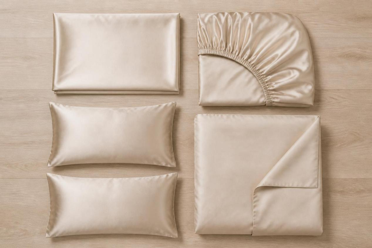 Juegos de cama de seda