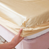 Sábana ajustable de seda de morera 100% pura, Sábana de seda al por mayor - Taihu Snow Silk