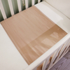 Juego de sábanas de seda para cuna al por mayor: Sábana ajustable para cuna de seda de morera orgánica con funda de almohada para bebé, juego de cama para bebé suave y transpirable a granel - Taihu Snow Silk