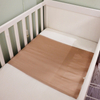 Juego de sábanas de seda para cuna al por mayor: Sábana ajustable para cuna de seda de morera orgánica con funda de almohada para bebé, juego de cama para bebé suave y transpirable a granel - Taihu Snow Silk