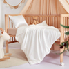 Venta al por mayor de sábanas de cuna de seda de morera para moisés y minicunas, sábanas de cuna ajustables de seda real orgánicas 19/22 Momme, suministro a granel - Taihu Snow Silk