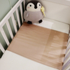 Juego de sábanas de seda para cuna al por mayor: Sábana ajustable para cuna de seda de morera orgánica con funda de almohada para bebé, juego de cama para bebé suave y transpirable a granel - Taihu Snow Silk