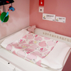 Sábanas para minicuna al por mayor: Sábana ajustable de seda de morera orgánica para minicuna portátil para bebé - Taihu Snow Silk