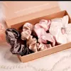 Coleteros de seda premium y lazos para el cabello de seda | Seda pura de morera | Taihu